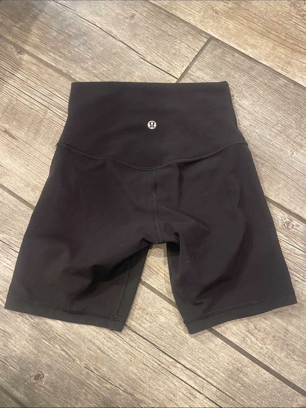lululemon athletica Black High-Rise Bike Shorts